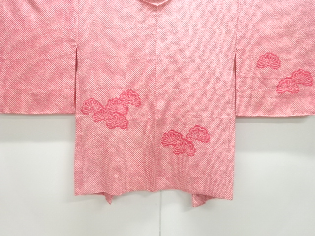 JAPANESE HAORI COAT / UNUSED / ALL SHIBORI 